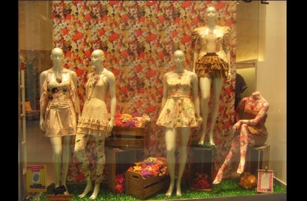 vitrine temática junina