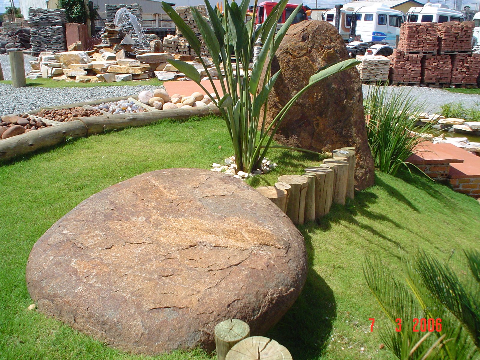 pedras para jardim de inverno