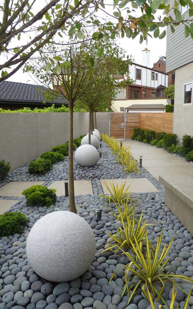 tipos de pedras para jardim