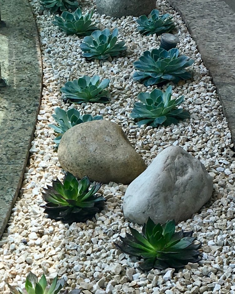 tipos de pedras para jardim