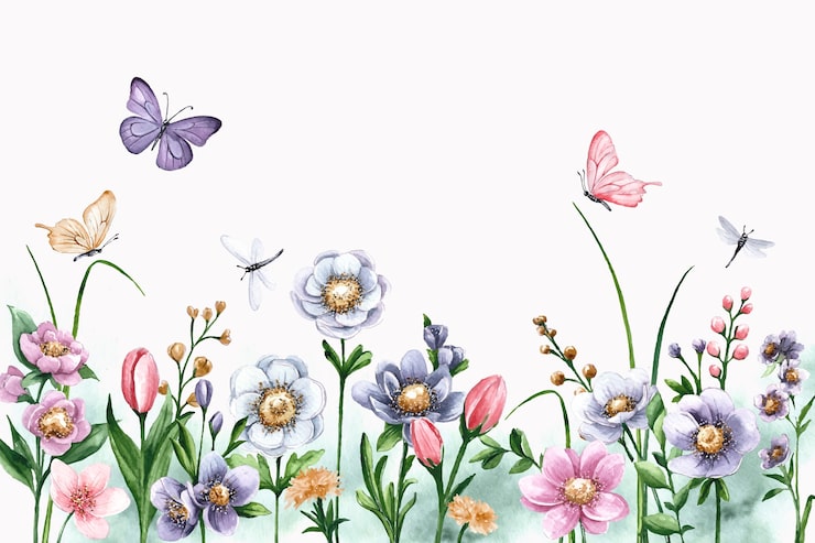 elementos jardim encantado png