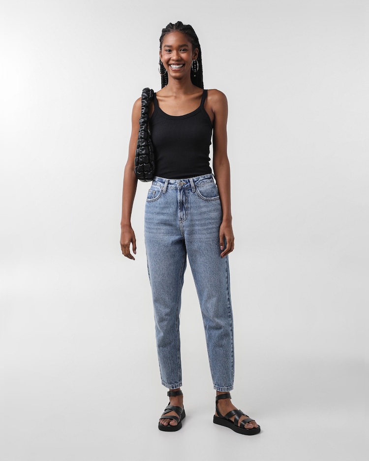 jeans confortável feminino