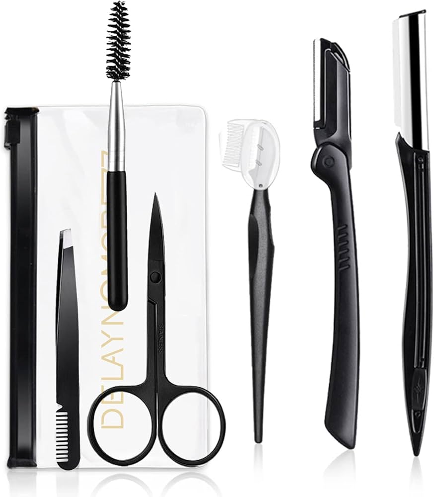 kit para design de sobrancelha profissional