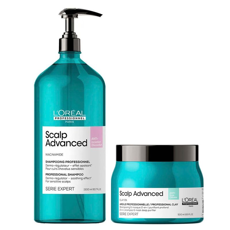 tratamento couro cabeludo oleoso loreal