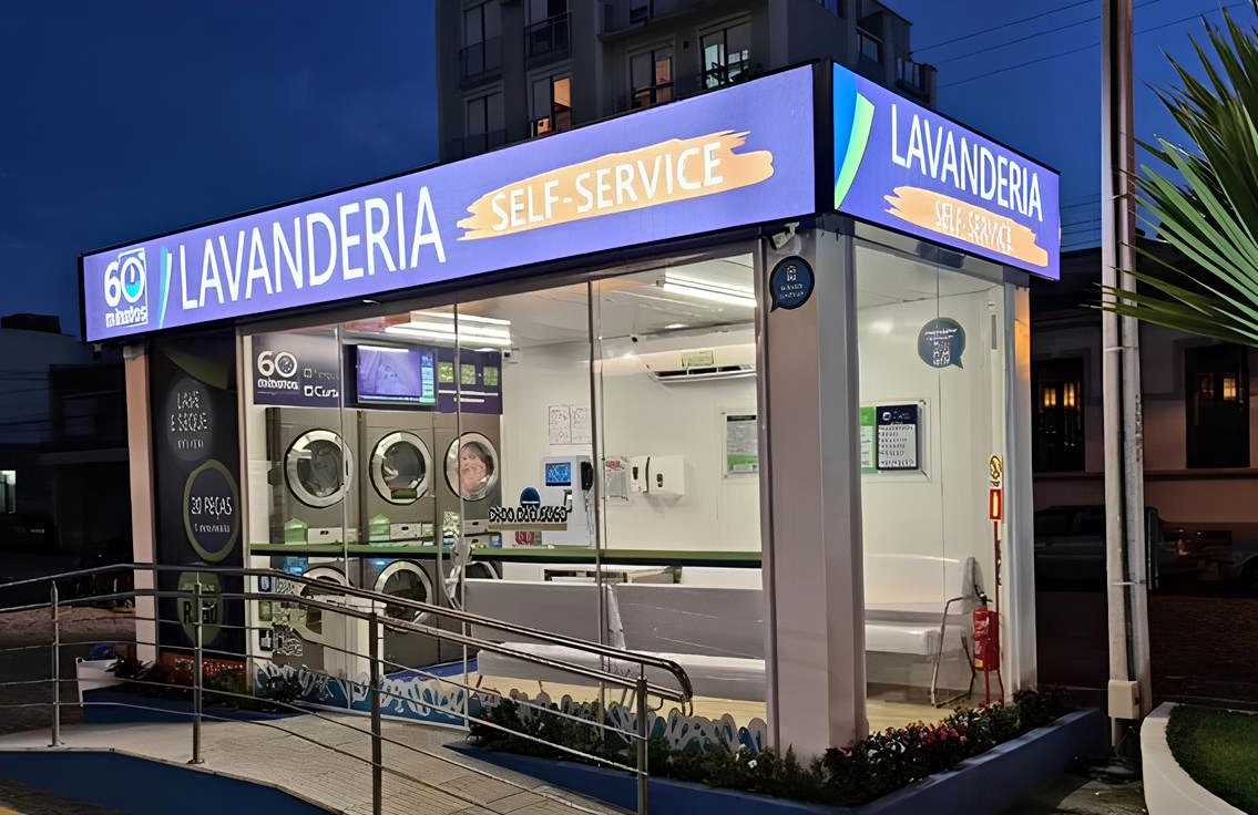lavagem e secagem rápida