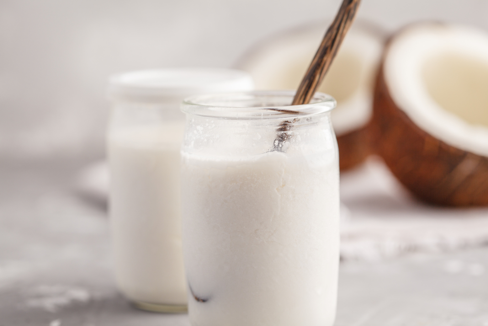 leite de coco para hidratar o cabelo