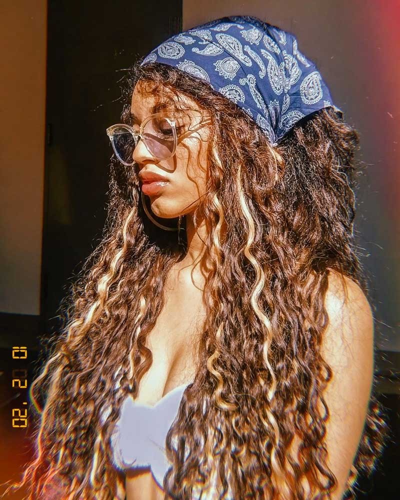 turbante lenço