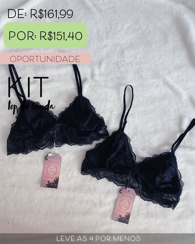 sutiã de renda preto com aro