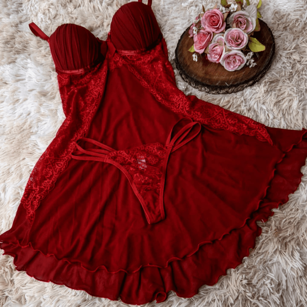 roupa íntima feminina para noite de núpcias