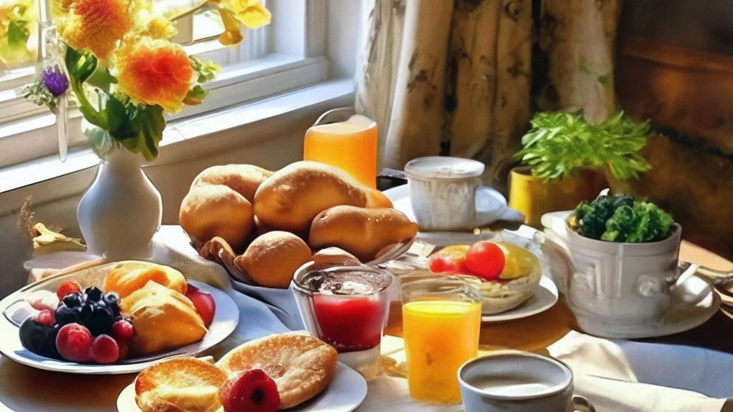 café da manhã rápido