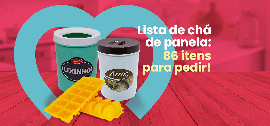 checklist chá de cozinha