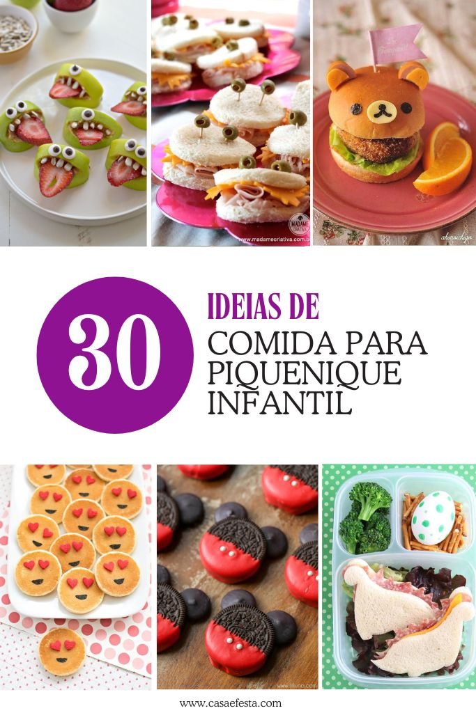receitas de piquenique rápido