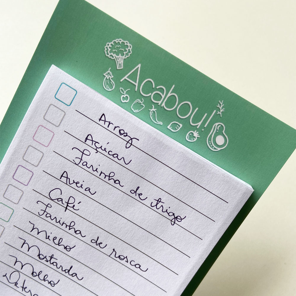 lista de compras mensal