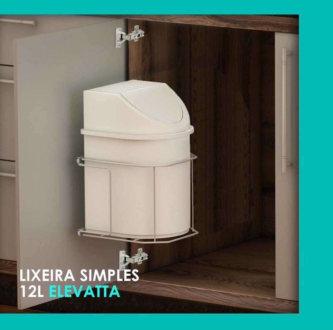 lixeira para calha