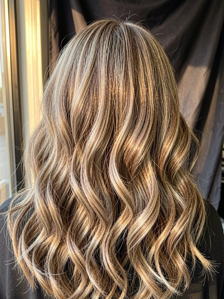 Balayage em cabelo 