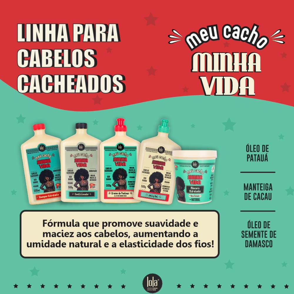 Finalizador cabelo cacheado Lola