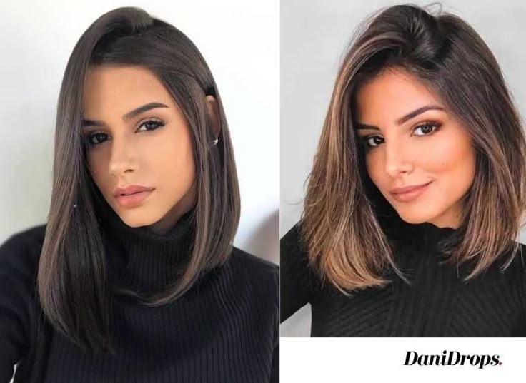long bob desfiado