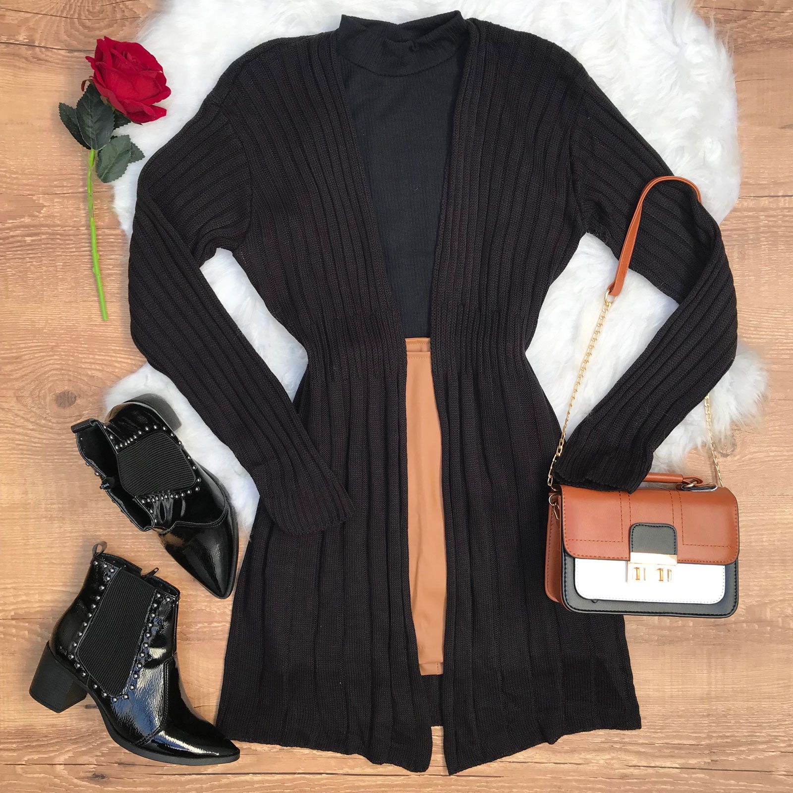 look outono cardigan