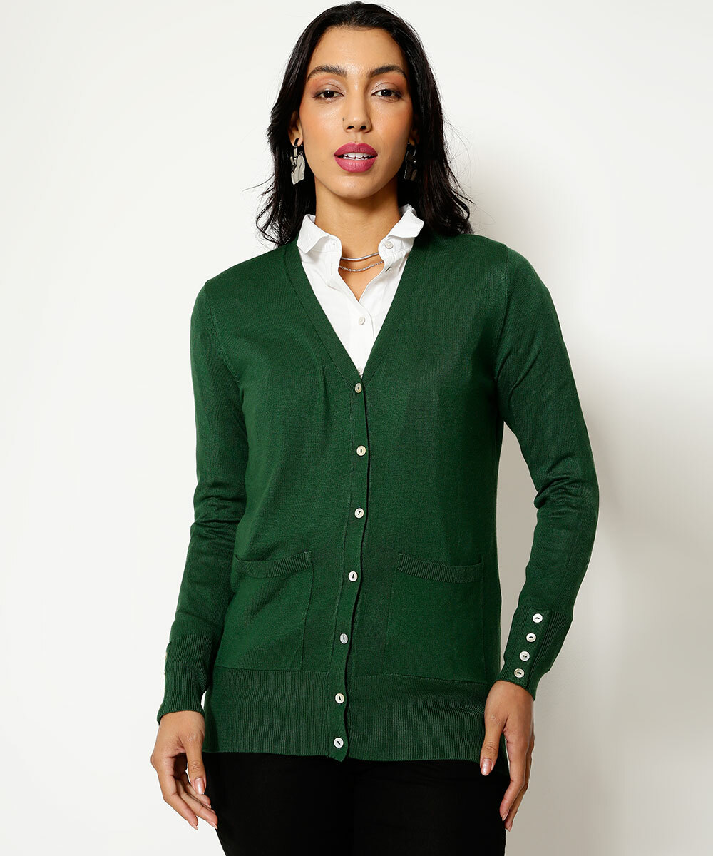 cardigan oversized look