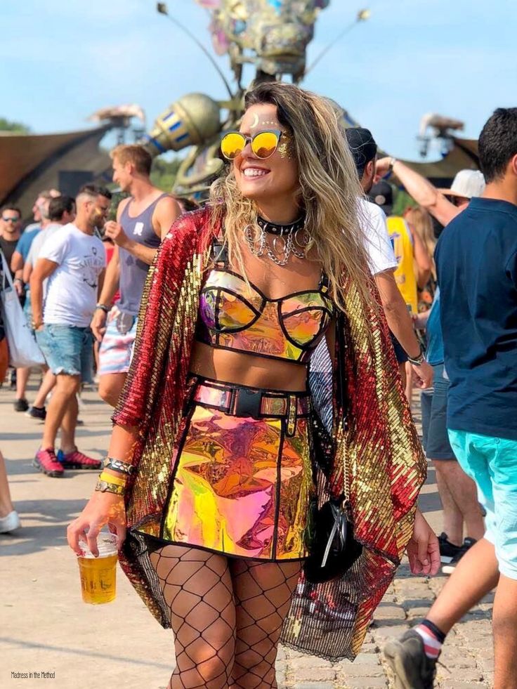inspiração look festa eletrônica