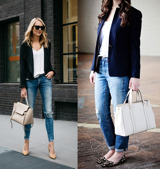 dicas de estilo jeans corporativo