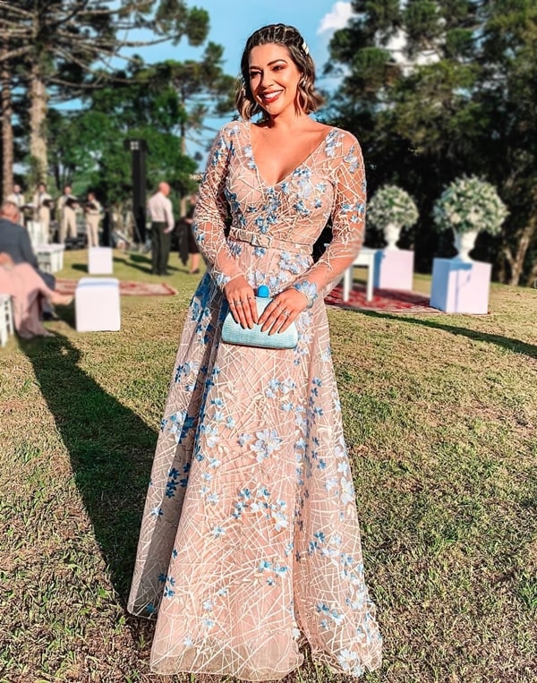 madrinha casamento na praia dia