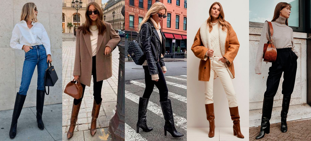 tendências de botas femininas 2026