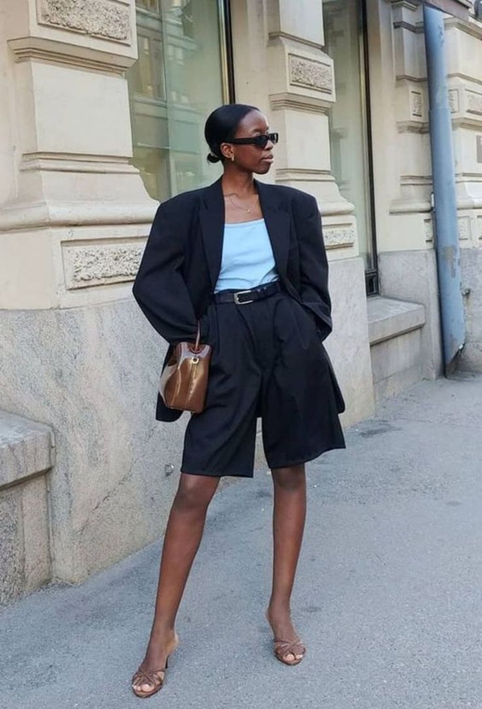 tailored shorts outfits