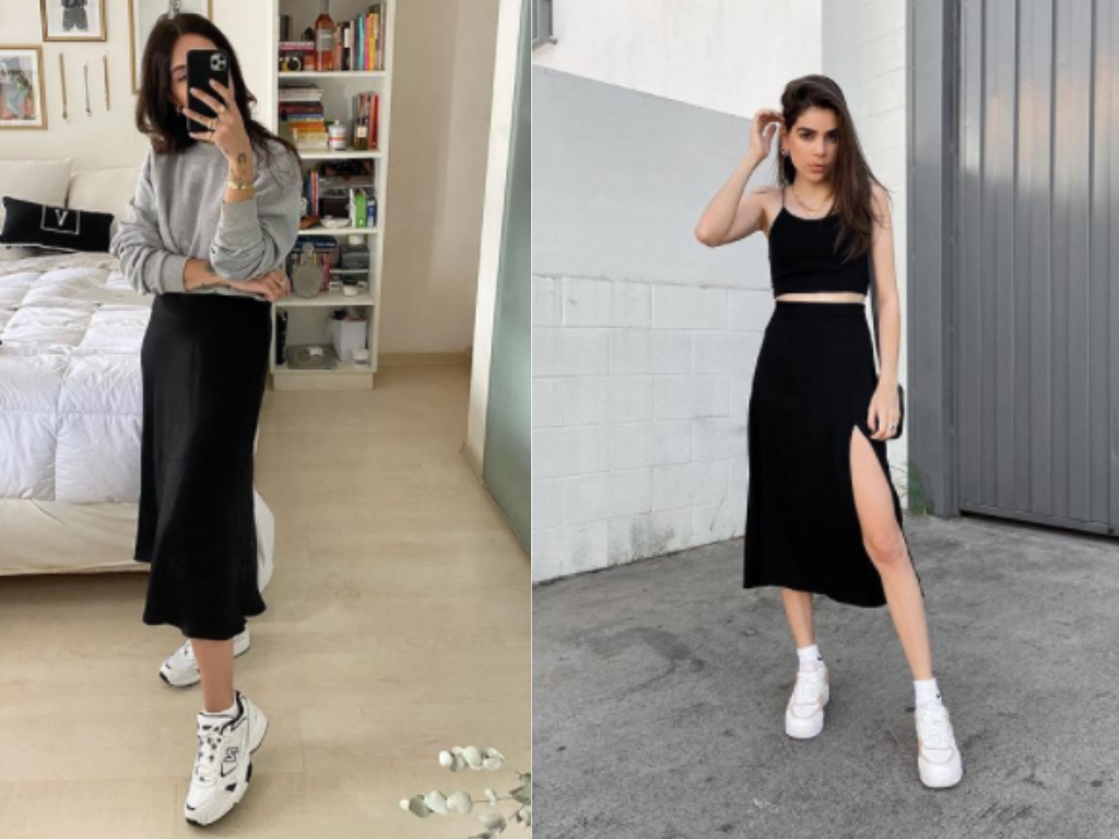 tênis branco esportivo looks