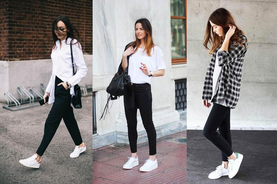 tênis branco feminino casual