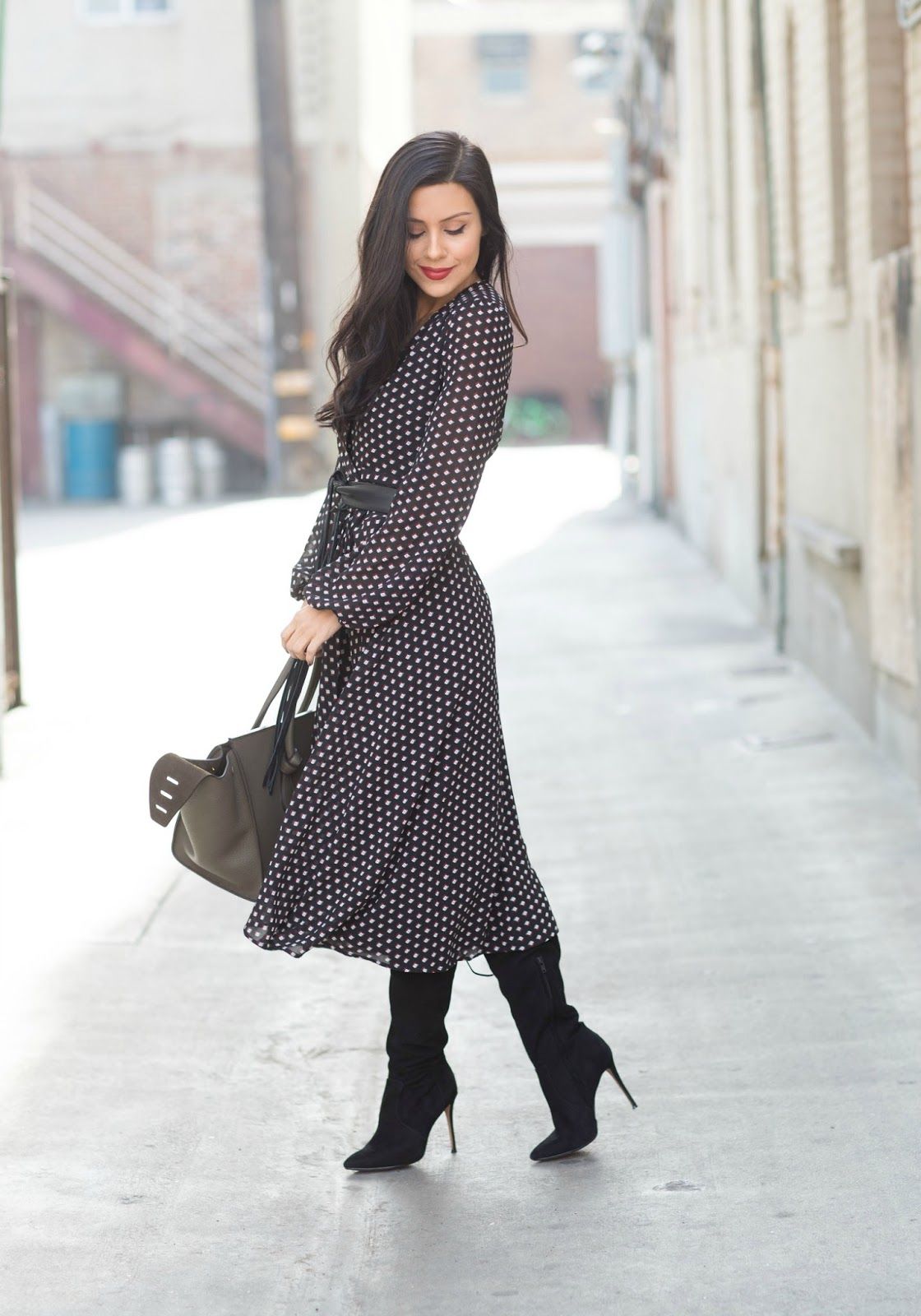 vestido longo com bota country