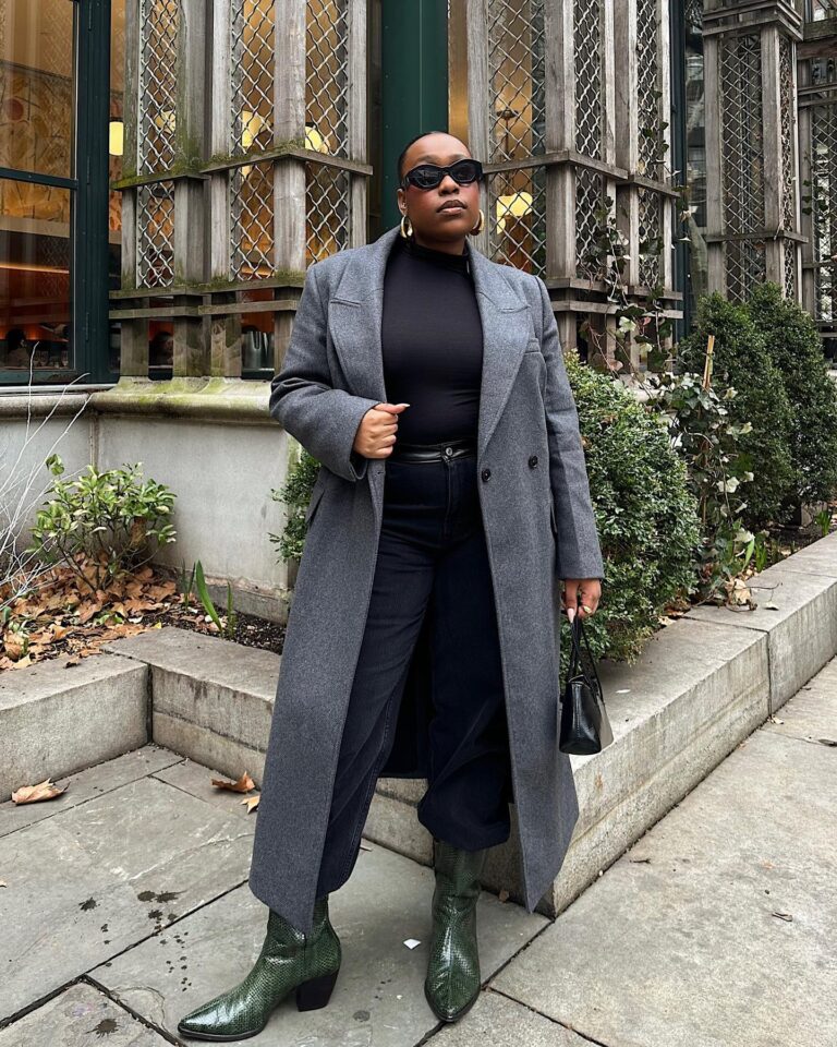 ideias de looks vestido longo e bota