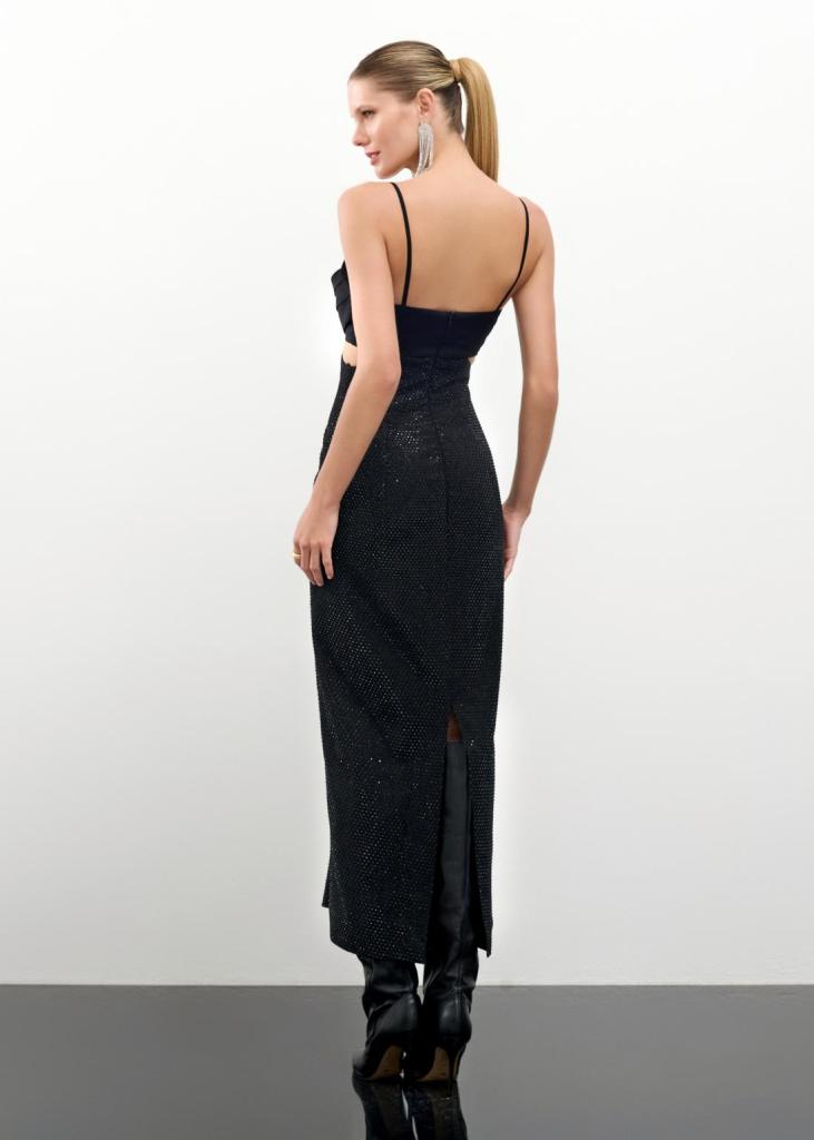 como usar vestido longo com bota