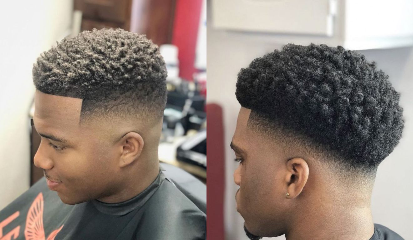 corte masculino cacheado curto