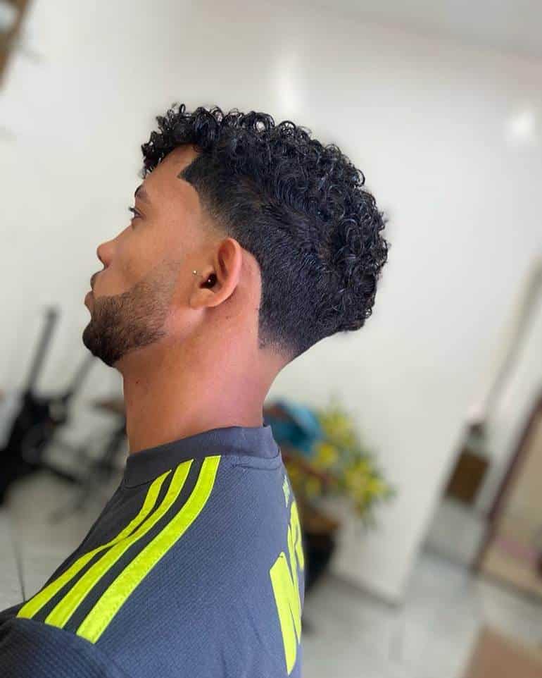 lateral raspada cacheado