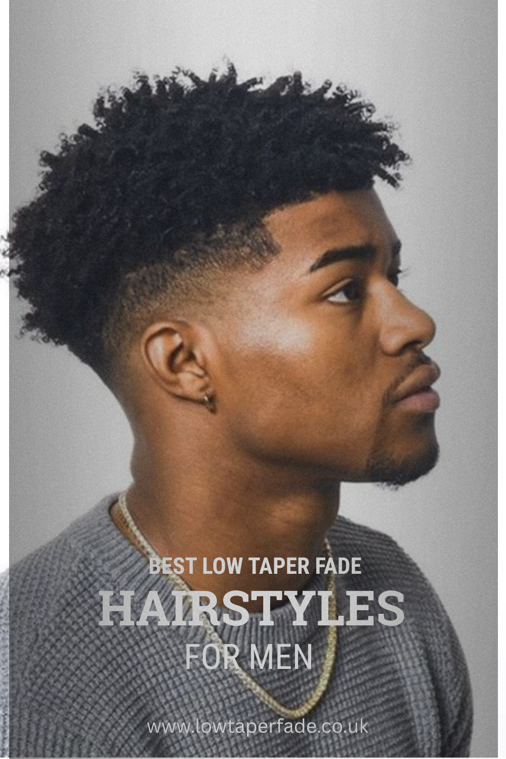degradê baixo cabelo enrolado