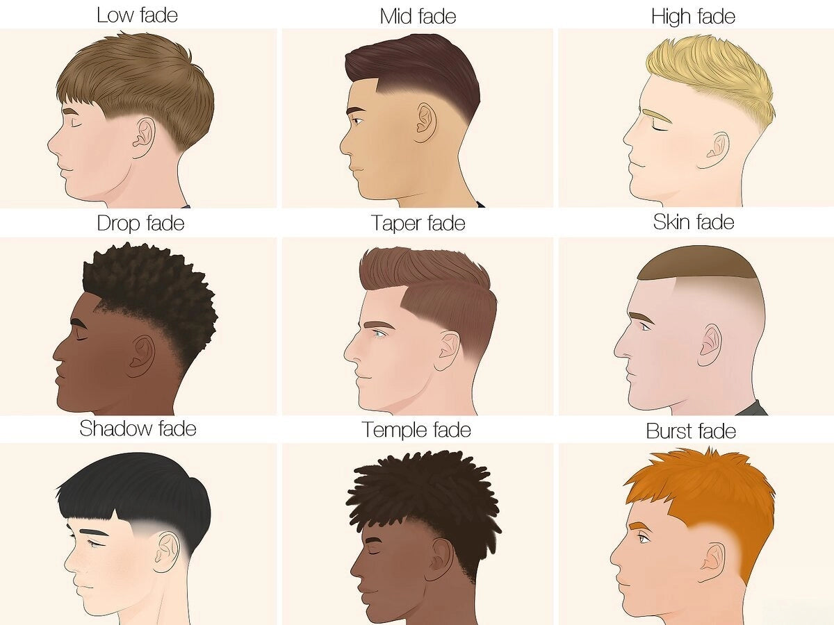low fade v shape