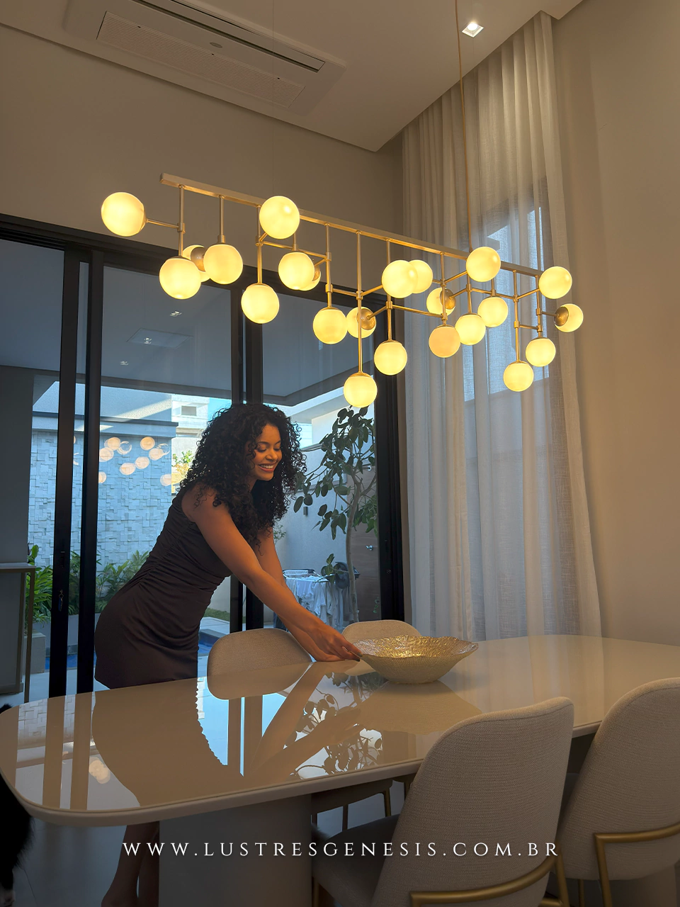luminária de teto para sala de estar