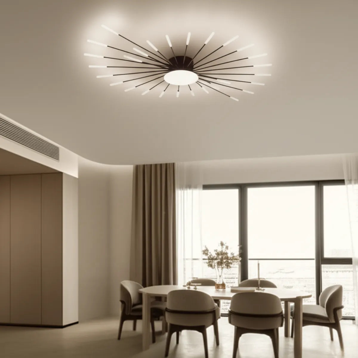 luminária de teto para sala de estar