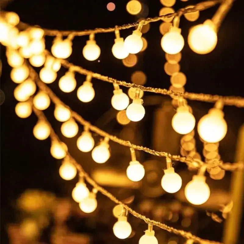 decoração de natal com luzes