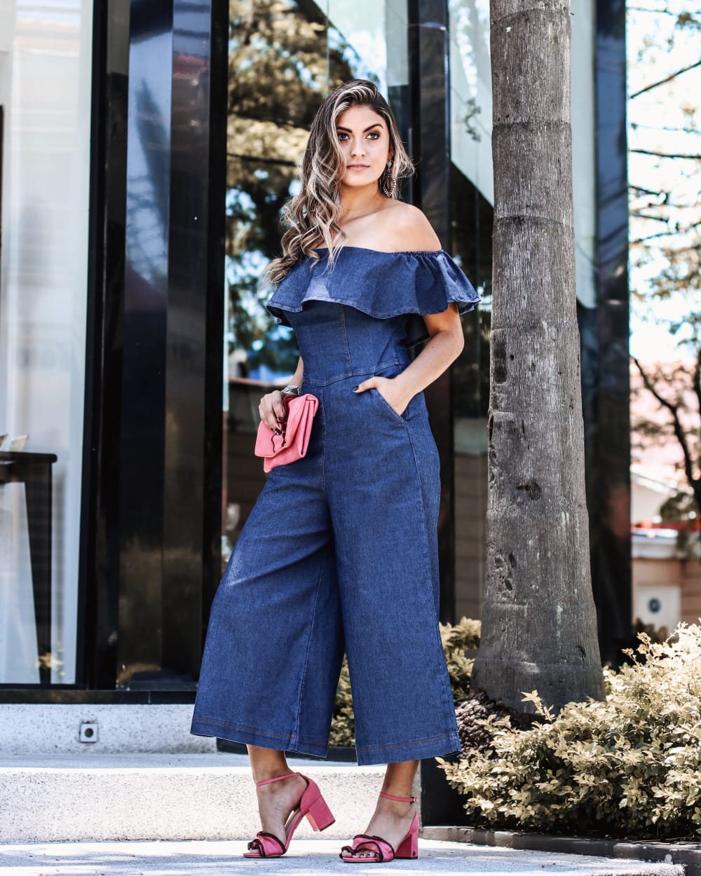 alternativas macacão jeans Amaro