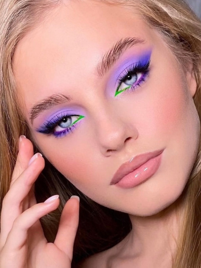 sombras coloridas looks