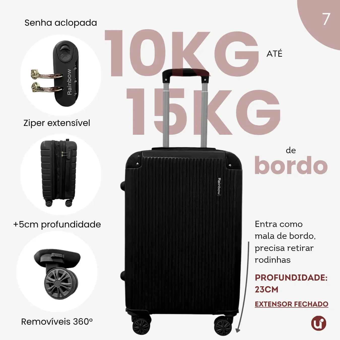 roupas para mala de bordo 10kg