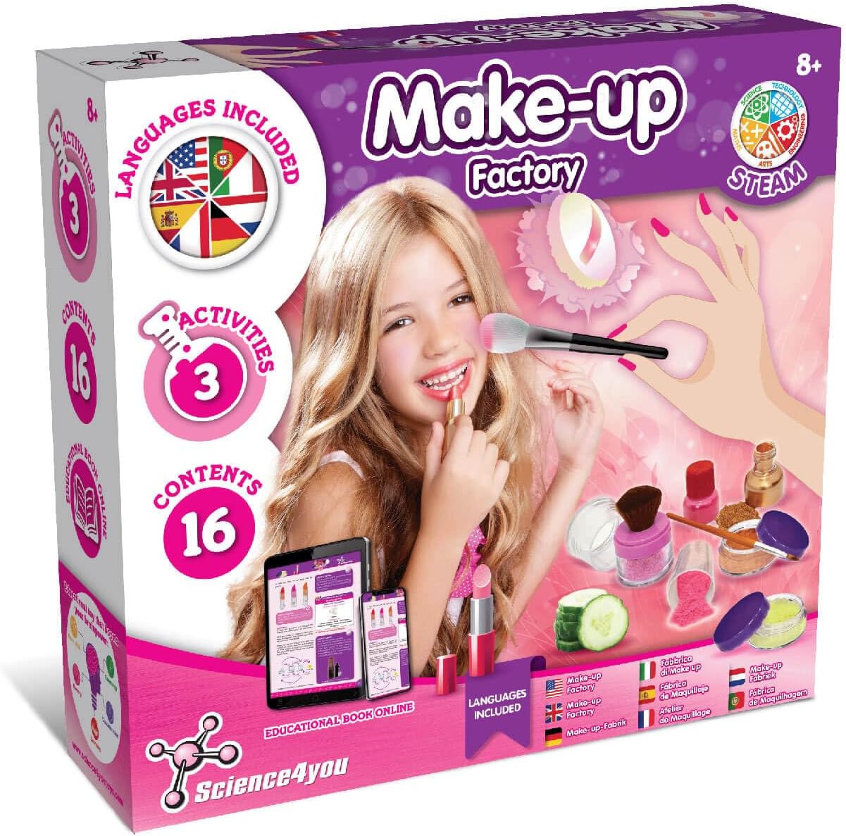 maquiagem infantil segura
