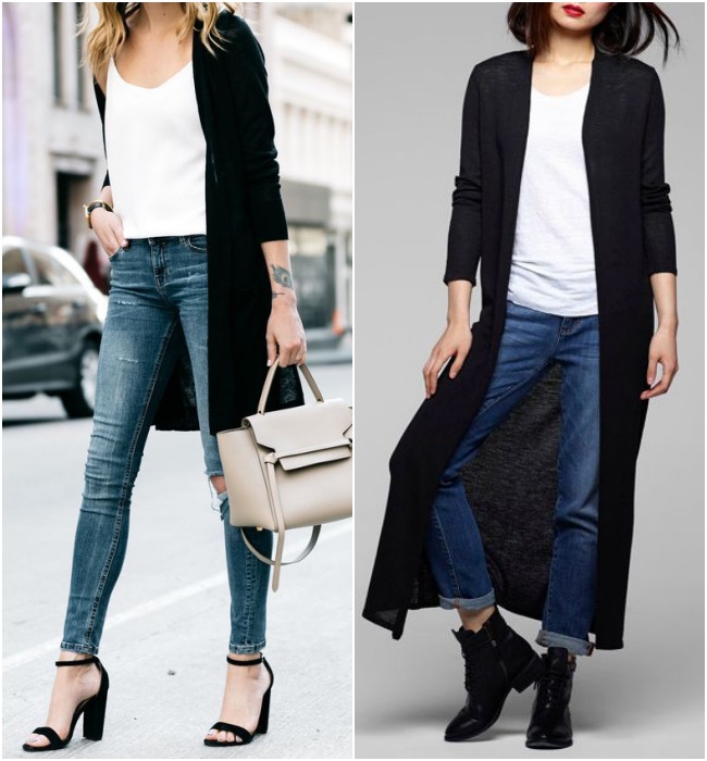 looks com maxi cardigan outono 2026