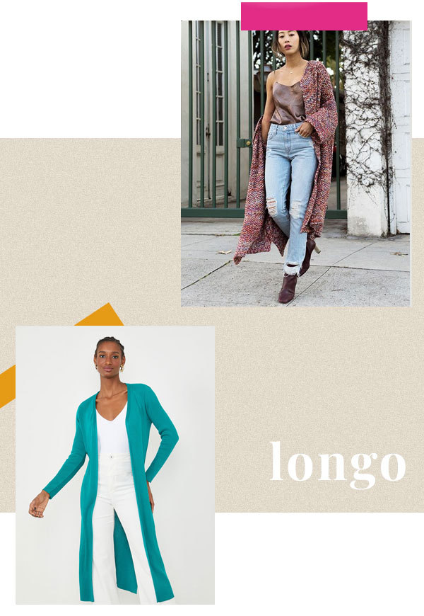 maxi cardigan para trabalhar