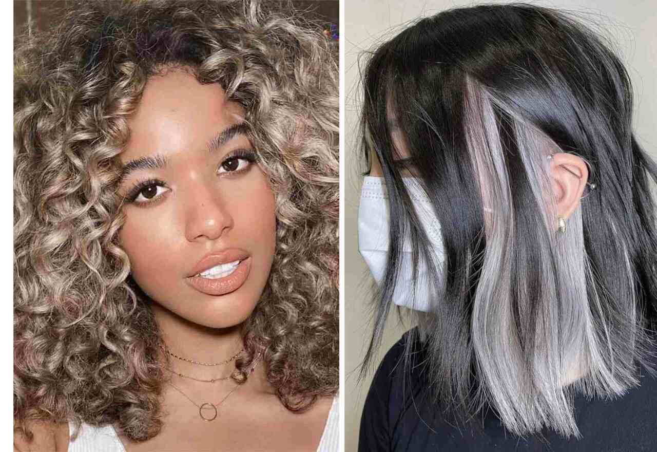 tendências de mechas