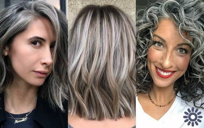 técnicas de camuflagem cabelo branco