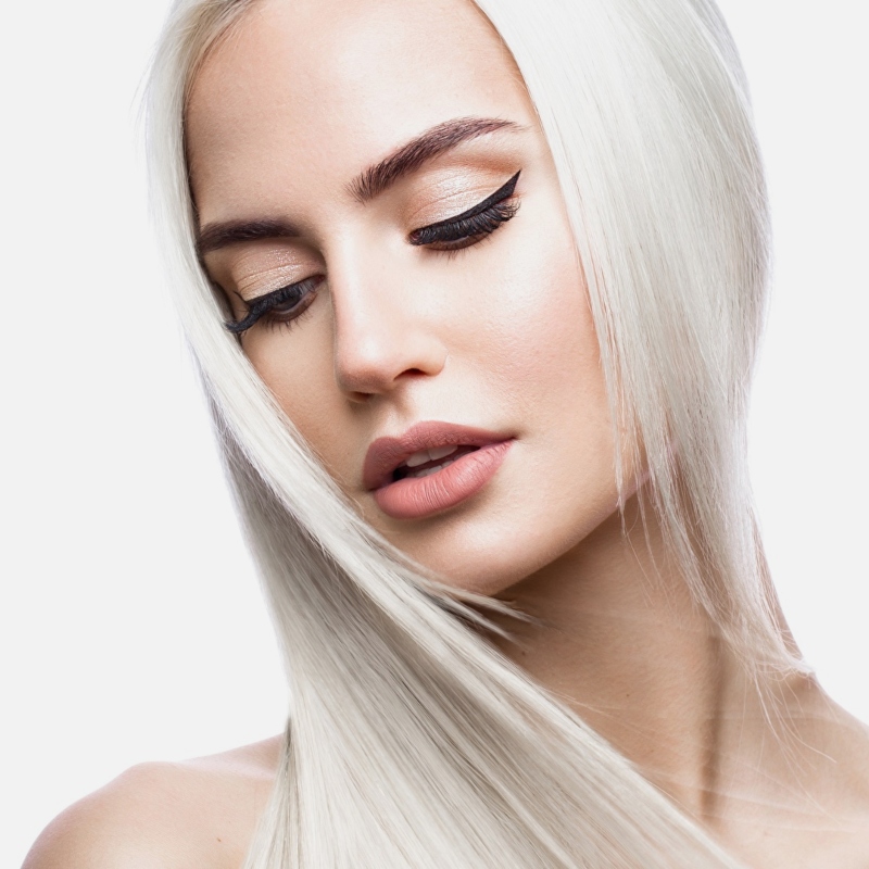 luzes para cobrir cabelo branco