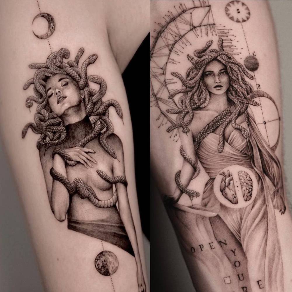 significado tatuagem medusa